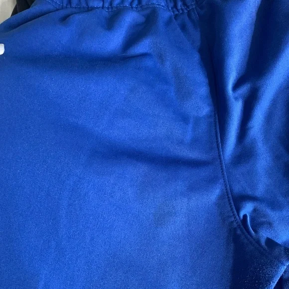 Cat & Jack Kids' Blue and Black Athletic Track Pants with Reinforced Knees - Picture 11 of 12